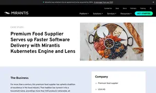 Preview of the Premium Food Supplier Case Study