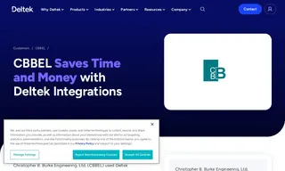 Preview of the Christopher B. Burke Engineering, Ltd. (cbbel) Case Study