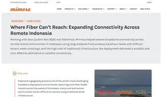 Preview of the Asia Quattro Net (aqn) and Telkomsel Case Study