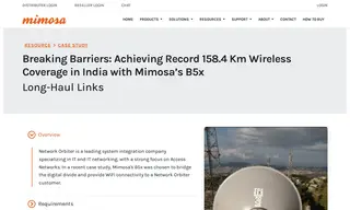Preview of the Network Orbiter Case Study