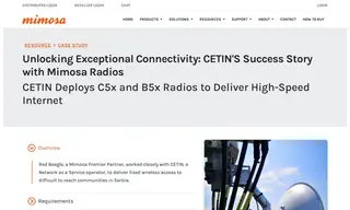 Preview of the CETIN Case Study