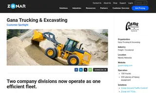 Preview of the Gana Trucking & Excavating Case Study