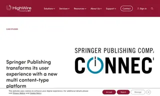 Preview of the Springer Publishing Case Study