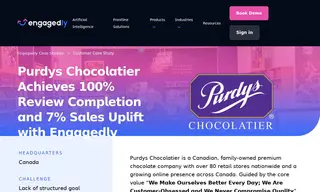 Preview of the Purdys Chocolatier Case Study