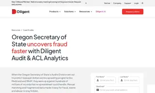 Preview of the Oregon Secretary of State Case Study