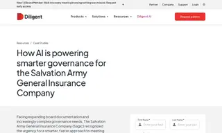 Preview of the Salvation Army General Insurance Company Case Study
