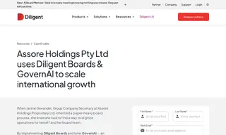 Preview of the Assore Holdings Proprietary Ltd Case Study