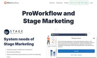 Preview of the Stage Marketing Case Study