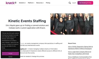 Preview of the Kinetic Events Case Study
