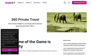 Preview of the 360 Private Travel Case Study