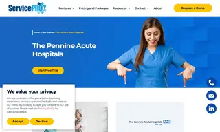 Preview of the The Pennine Acute Hospitals NHS Trust Case Study