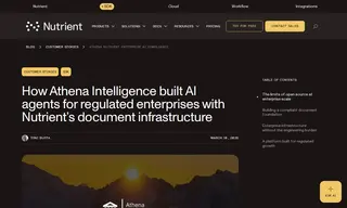 Preview of the Athena Intelligence Case Study