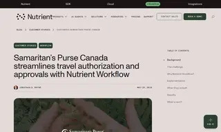 Preview of the Samaritan’s Purse Canada Case Study