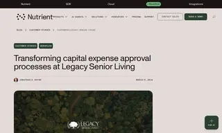 Preview of the Legacy Senior Living Case Study