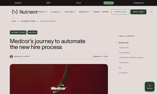 Preview of the Medcor Case Study