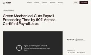 Preview of the Green Mechanical Case Study