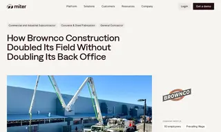 Preview of the Brownco Construction Case Study