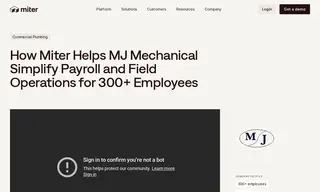 Preview of the MJ Mechanical Case Study