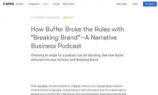 Preview of the Buffer Case Study
