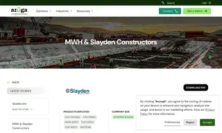 Preview of the MWH & Slayden Constructors Case Study