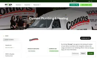 Preview of the Connors Plumbing & Heating Case Study