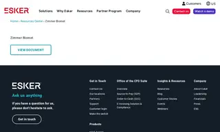 Preview of the Zimmer Biomet Case Study