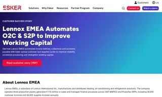 Preview of the Lennox EMEA Case Study