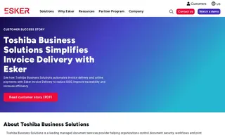 Preview of the Toshiba Case Study
