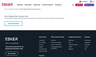 Preview of the Hall’s Culligan Water Case Study