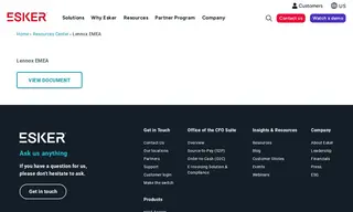 Preview of the Lennox EMEA Case Study