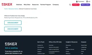Preview of the Hillcrest Food Service Case Study