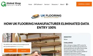 Preview of the UK Flooring Manufacturer Case Study