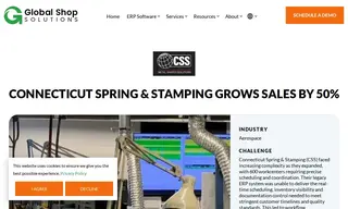 Preview of the Connecticut Spring & Stamping Case Study