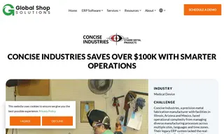 Preview of the Concise Industries Case Study