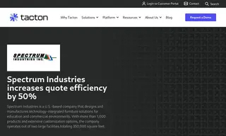 Preview of the Spectrum Industries Case Study
