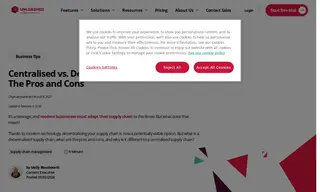 Preview of the Modern Businesses Case Study