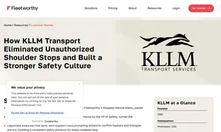 Preview of the KLLM Transport Case Study