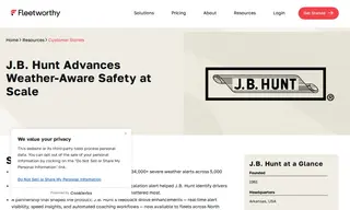 Preview of the J.B. Hunt Case Study