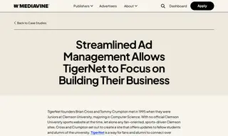 Preview of the TigerNet Case Study