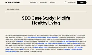 Preview of the Midlife Healthy Living Case Study