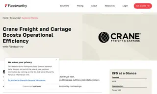 Preview of the Crane Freight and Cartage Case Study