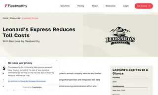 Preview of the Leonard’s Express Case Study