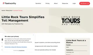 Preview of the Little Rock Tours Case Study