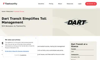 Preview of the Dart Transit Company Case Study