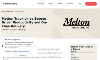 Preview of the Melton Truck Lines Case Study
