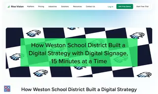 Preview of the Weston School District Case Study