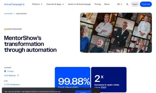 Preview of the MentorShow Case Study