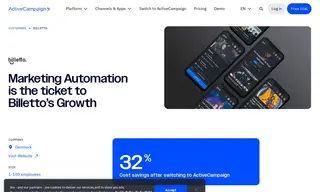 Preview of the billetto Case Study