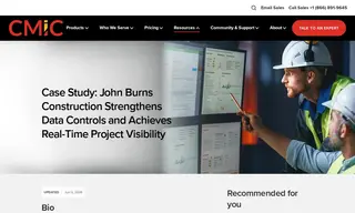 Preview of the John Burns Construction Company Case Study