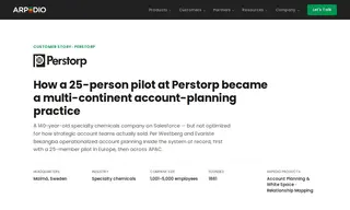 Preview of the Perstorp Case Study